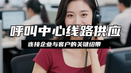 呼叫中心线路供应商：连接企业与客户的关键纽带