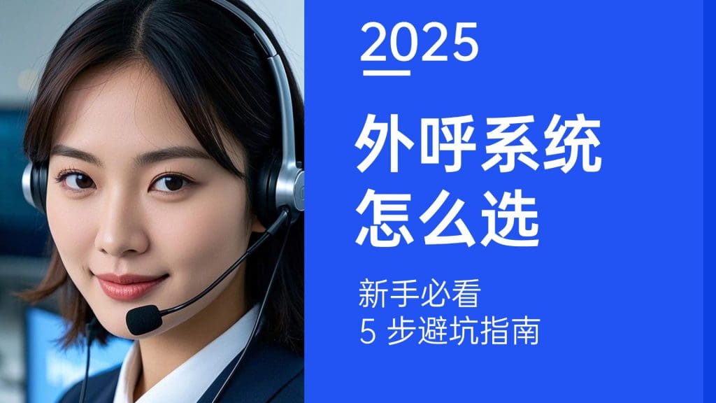 外呼系统怎么选？新手必看 5 步避坑指南