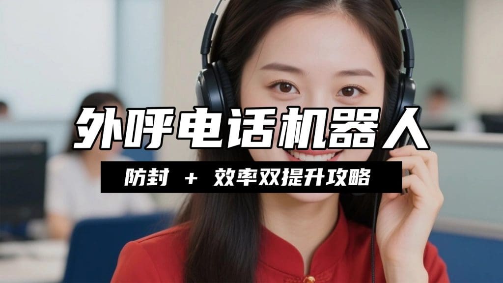 外呼电话机器人怎么选？防封 + 效率双提升攻略​