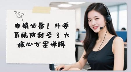 电销必备！外呼系统防封号 3 大核心方案详解