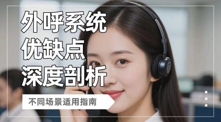 外呼系统优缺点深度剖析：不同场景适用指南​