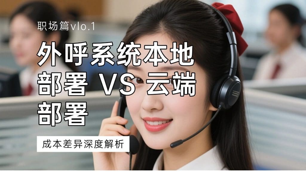 外呼系统本地部署 VS 云端部署：成本差异深度解析​