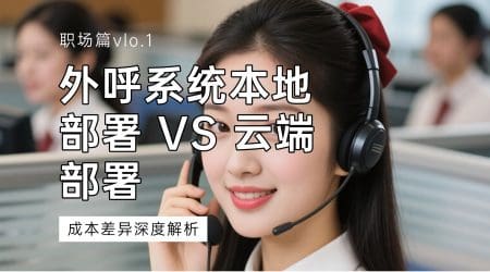 外呼系统本地部署 VS 云端部署：成本差异深度解析​